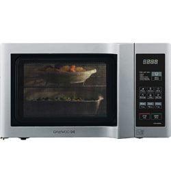 Daewoo KOR6L6BDSL Duo Plate Touch Control Microwave in Silver